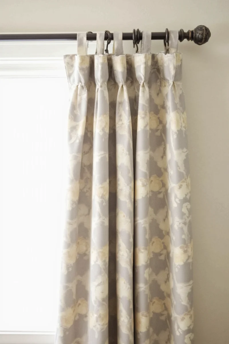 Natural Wood Curtain Rod Alternative