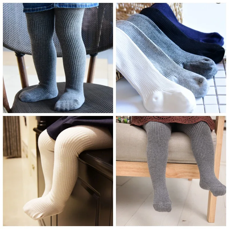 
Wholesale high quality cotton kids leggings solid color baby legging SC006 