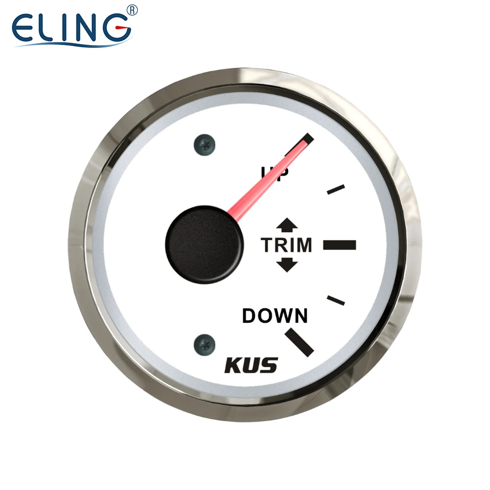 

KUS Trim Gauge Meter 0-190ohm UP-Down 52MM(2") 12V/24V with Backlight