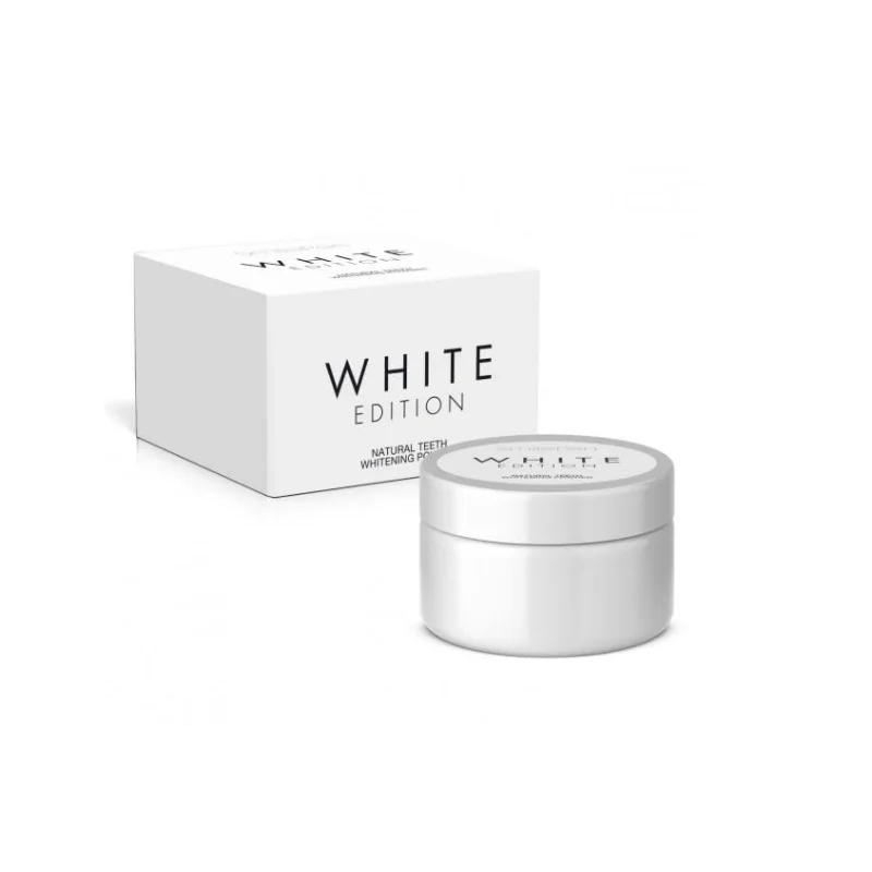 

Customized White Box Private Label Teeth Whitening Powder Eco-Friendly Natural Fast Effect Formula Teeth Whitening Powder, Black