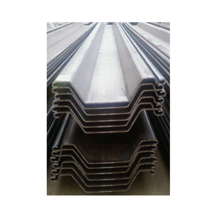 Steel Sheet Pile Of Hot Rolled Steel Sheet Piling With Material Jis A