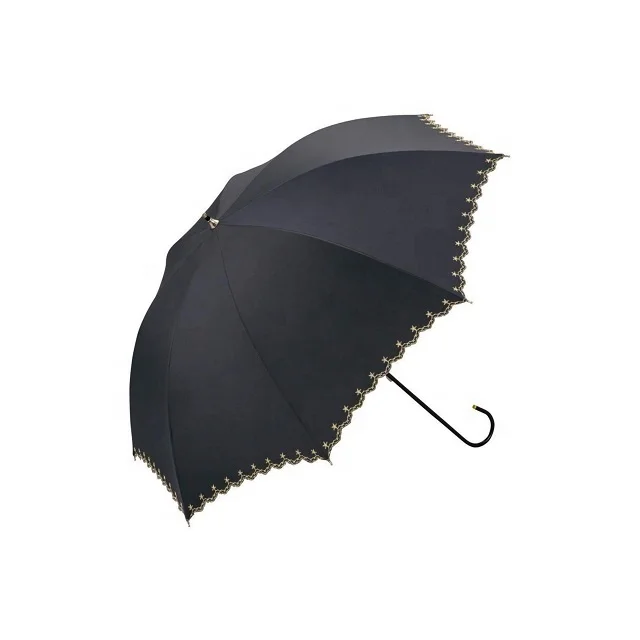 

good quality custom material straight umbrella auto open, Customized color