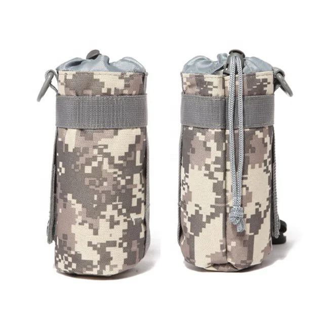 

Outdoor 500ML Mountain Climbing Camouflage Water Bottle Waist Hanging Tactical Bag