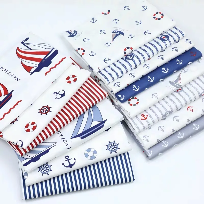 Customize Twill Cartoon Design 100 Cotton Sheeting Tight Woven Printed