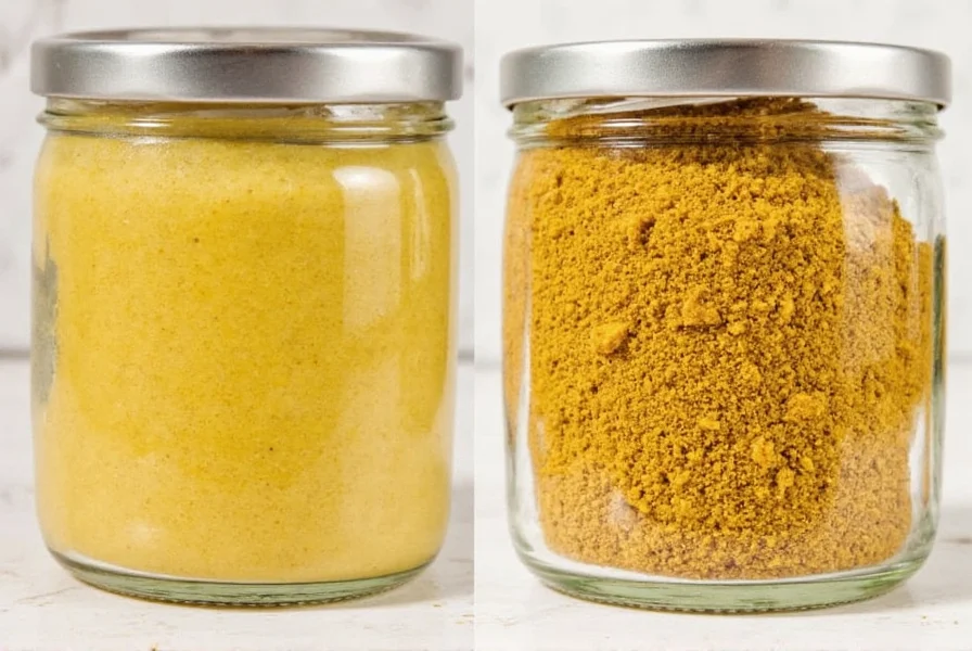 Homemade Mustard Jars