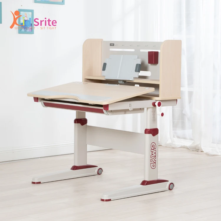 
Kid Srite Drawing Table Wood Foldable Study Chair Study Chair With Writing Pad 