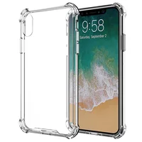 

Mobile Cell Phone Case For iPhone X Case Shockproof Clear Transparent Acrylic Protection Cover