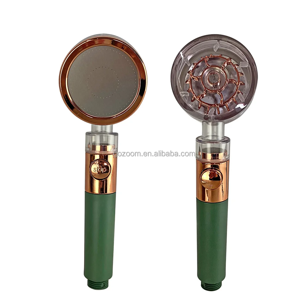 

MCBKRPDIO High Pressure 5-Setting 3.5" Chrome Face Handheld Shower for the Ultimate Shower Experience