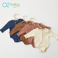 

Q2-baby Wholesale Cute Comfortable Organic Cotton Baby Infant Clothes Romper