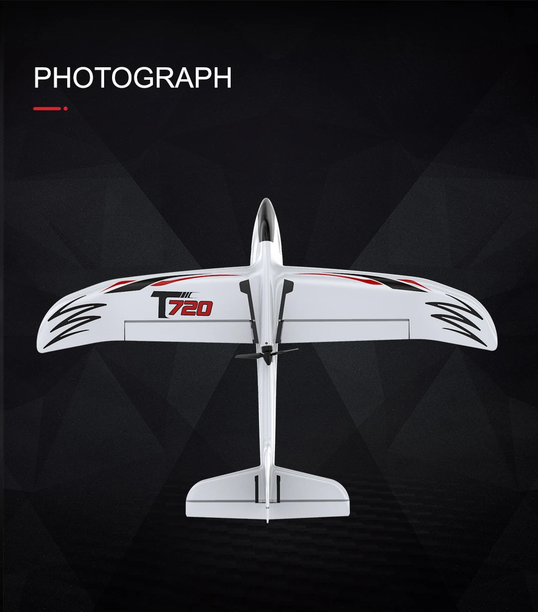 Omphobby T720 China Model Trainer 2.4ghz 4channels Epo Foam Airplane