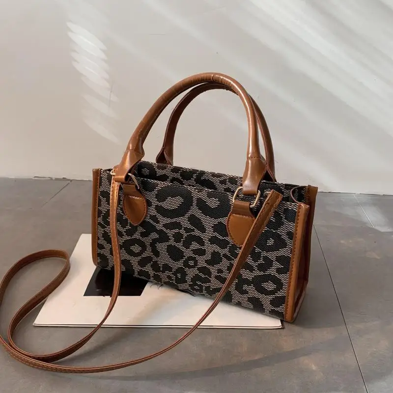 

Handbags 2021 Hot Sale Leather Crossbody Bags Leopard Print Hand Bags Ladies Purses Luxury Hand Bags Designer Women Handbags
