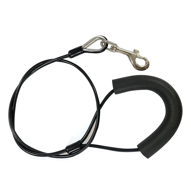 

2020 new dog run cable pet tie out cable pet training and dog leash run trolley steel wire rope