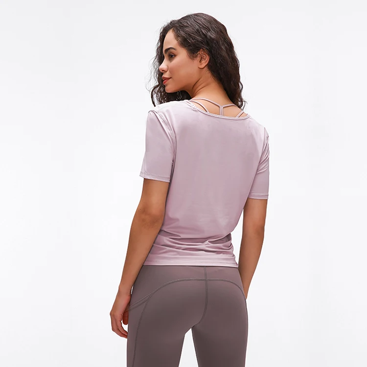 

Wholesale quick dry gym clothes fitness clothing tank top yoga tops