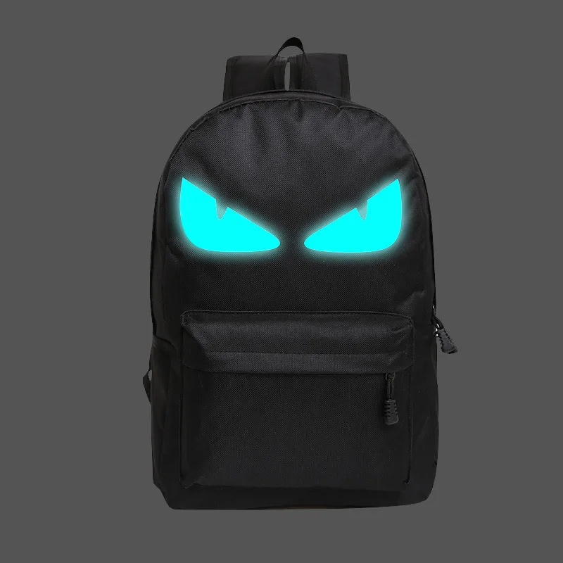 

High Quality hot selling fun cool bag Fluorescent night lighting Backpack