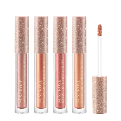 

MISS ROSE Long lasting Shimmer Liquid Eyeshadow Cosmetics Makeup