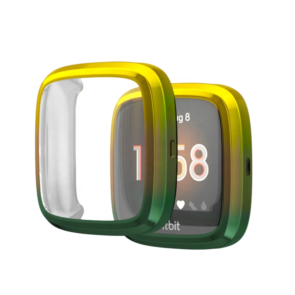 

Fit bit versa Screen Protector Accessories, TPU case Protector Overall Protective Cover for Fit bit versa Watch