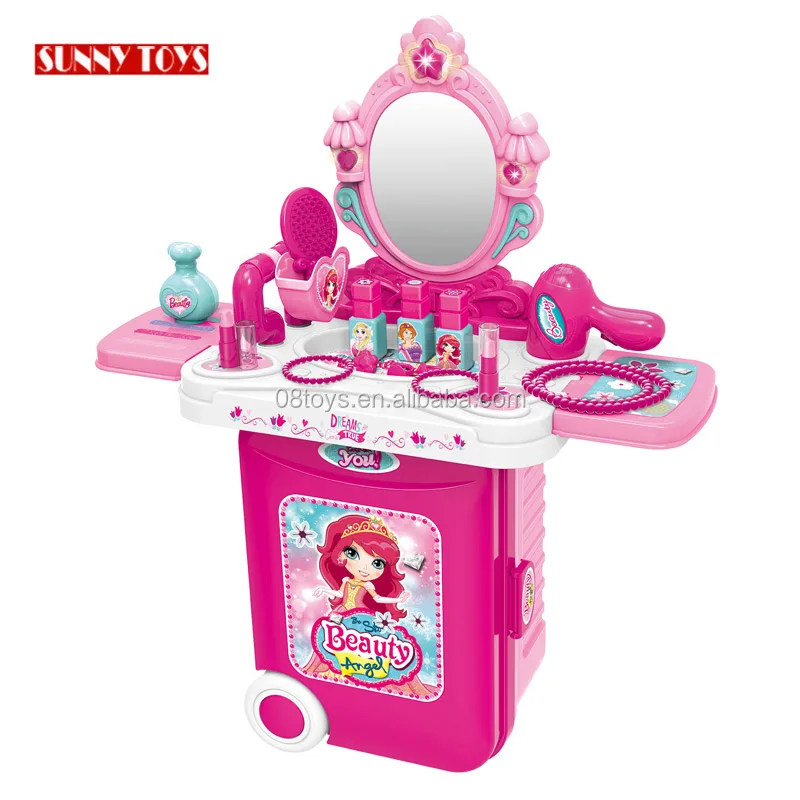 makeup trolley bag toy