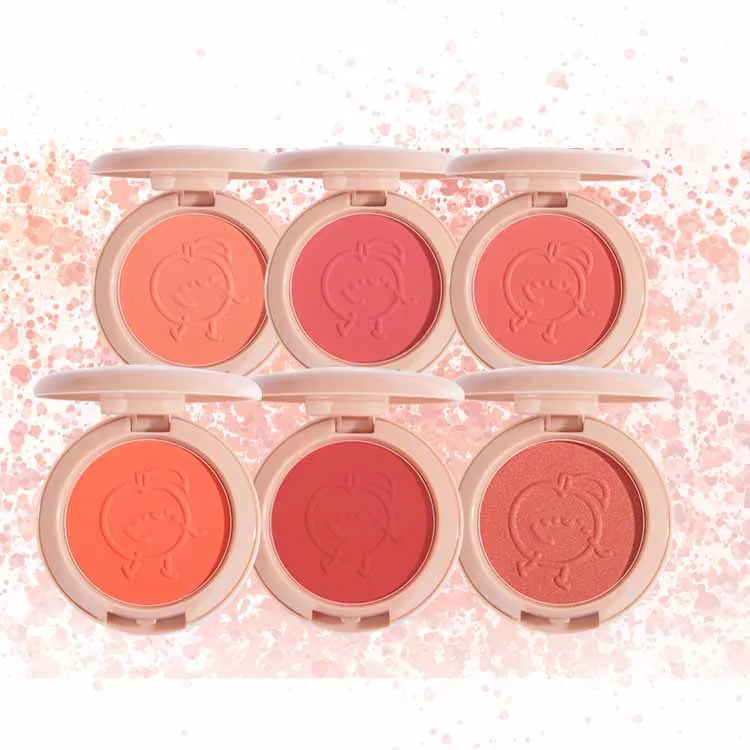 

SANIYE High Quality Low MOQ Long Lasting Waterproof 6 Colors Makeup Blusher