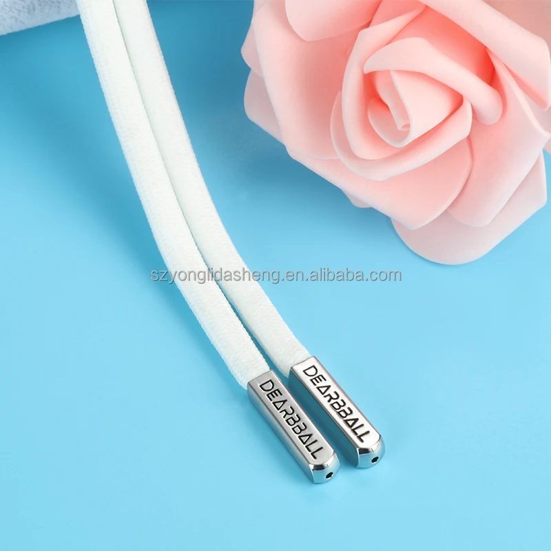 

Fabric Cotton Flat Draw Cord Polyester Hoodie String Custom Laces, Customized