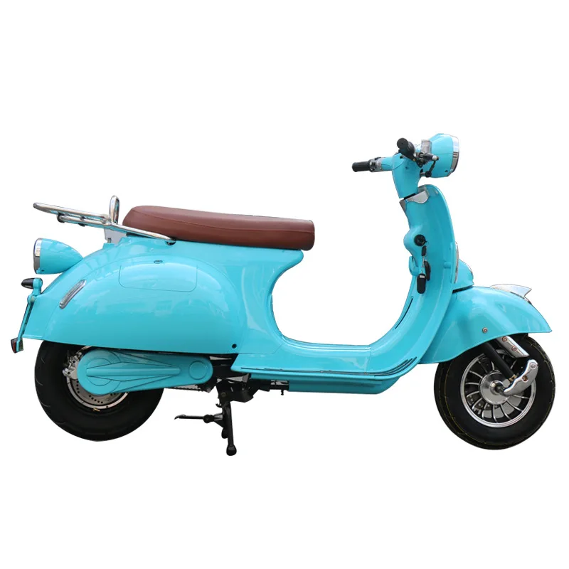 

1000W EEC retro electric mope electrica adult 2 seats electrical vespa e motorcycle christmas