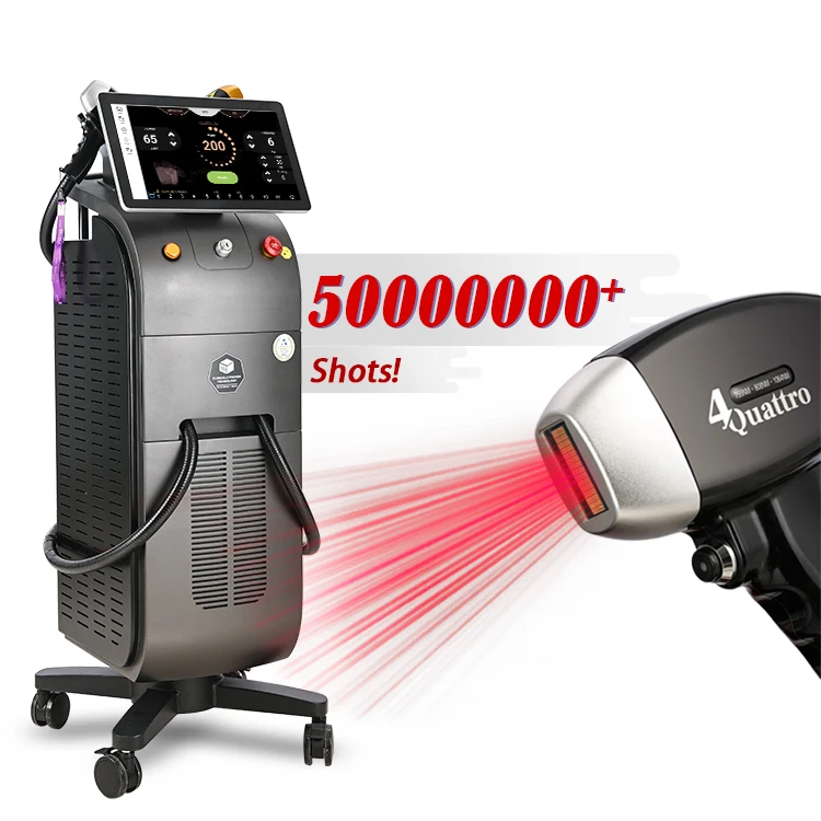 

Newest 4K 15'6 inch screen 1000W1200W1600W Platinum Titanium/laser 755 808 1064nm diode laser hair removal machine