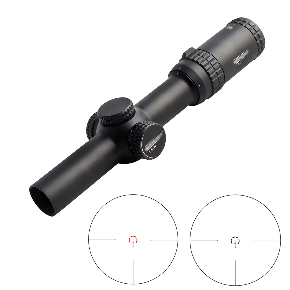 

hunting Tactical Eagle 1-6x24 riflescope AR15 AR-BDC reticle long range quick target acquisition 6x zoom for hunting