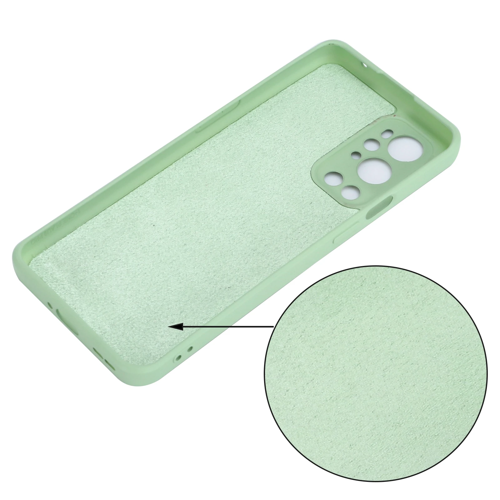 

For Oneplus 9 Pro Case High Quality Liquid Silicone Cover For One Plus 8 9 Pro 9r 8t 7t Phone Case