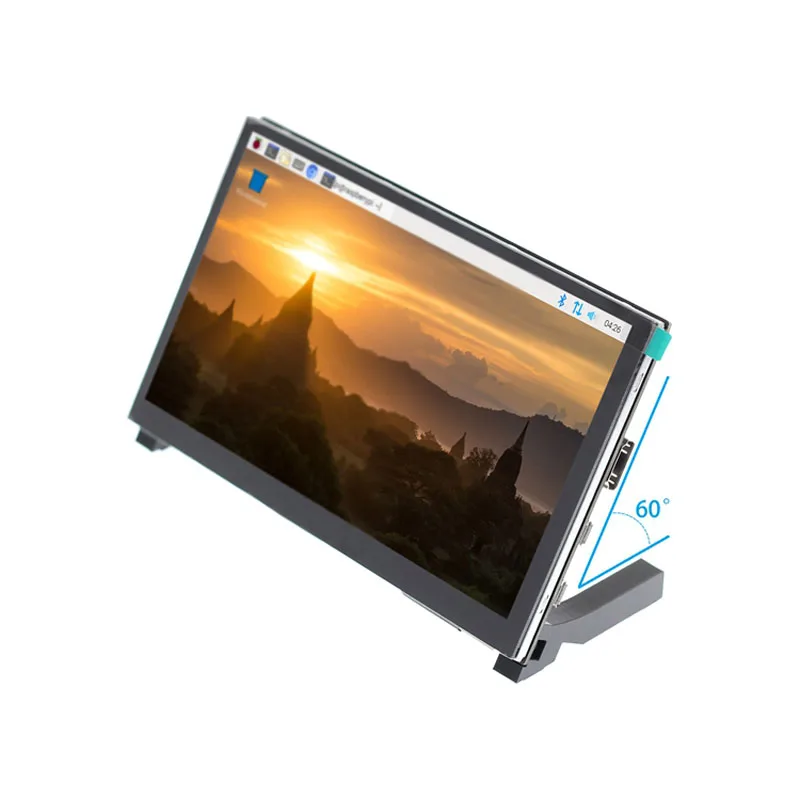 7in Screen 7 Inch Touch Display 1024X600 IPS Screen for Raspberry Pi 3B/4 with ...