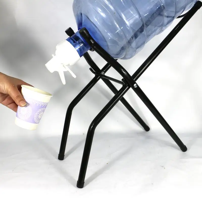 

Home and office U shaped single 5 Gallon metal Water Bottle rack