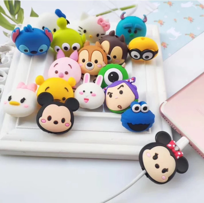 

New Arrival Popular Cable Bite Series Phone Accessories Silicone Mobile Phone Usb Charging Cable Protector, Multi color