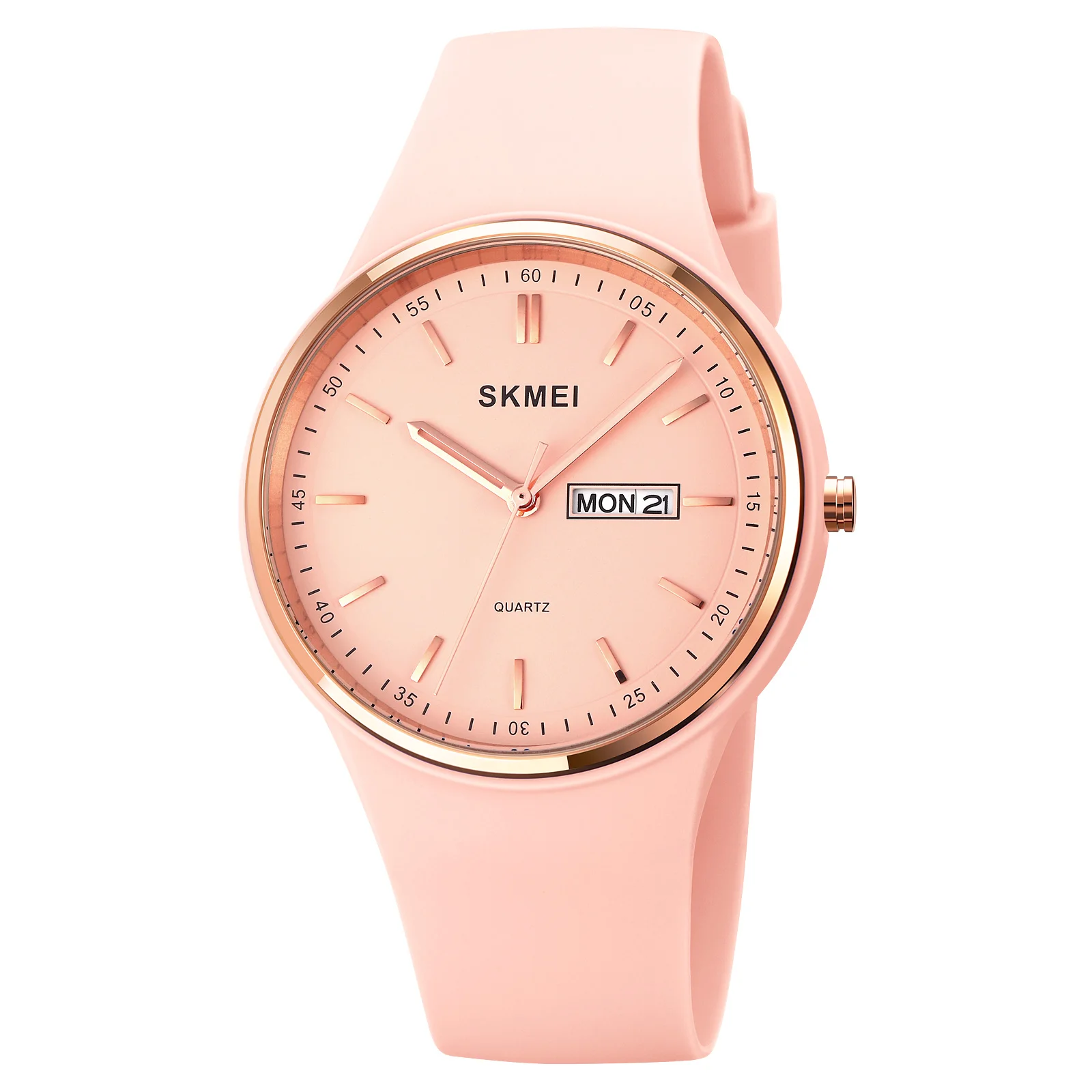 

Skmei 1747 Women Dress Silicone Watch Ladies Female Wristwatches quartz sport watches