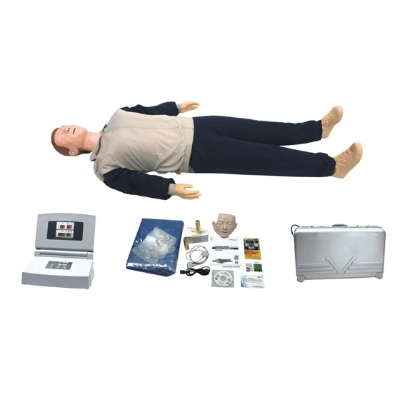 

Wholesale price CPR Training Combination simulator CPR Manikin for Medical Training Advanced Full Functions CPR Nursing Manikin