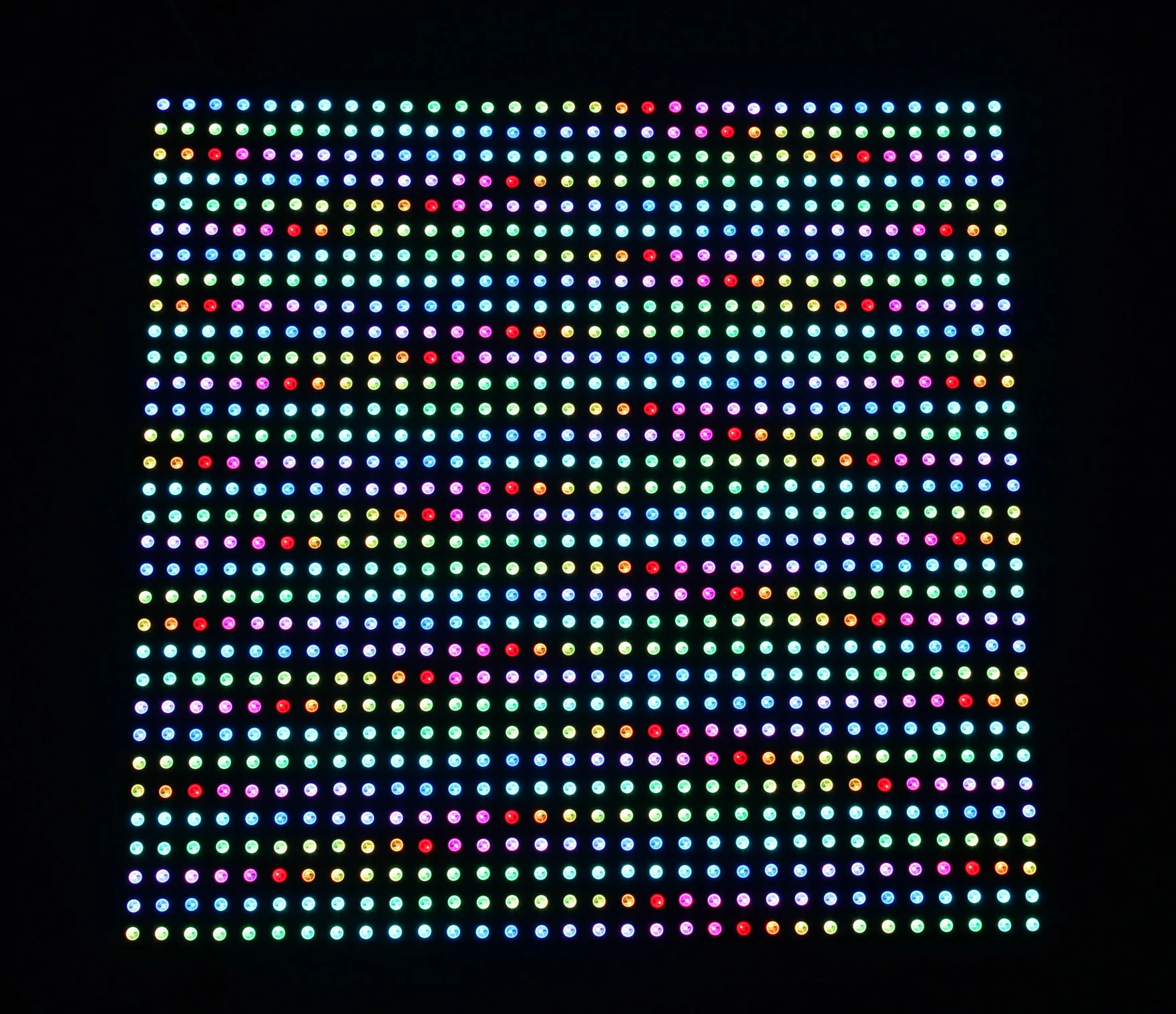 Programmable Video Ws2812b Arrays 32x32 25*50 16*16 Rgb Led Matrix 5050 ...