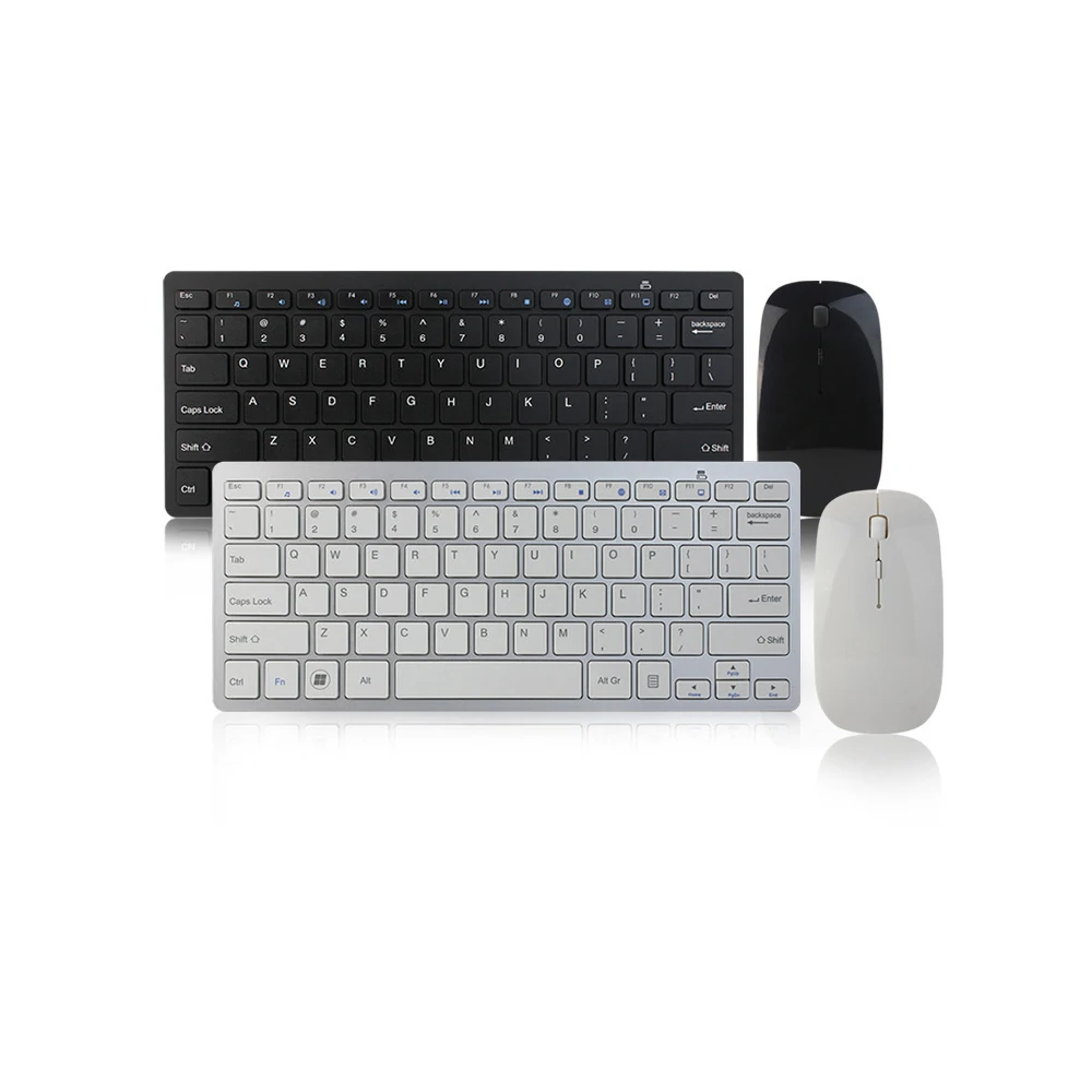 

Wholesales Rechargeable 78 Keys 2.4G Wireless keyboard And Mouse Combo Set mini Keyboard combos for pc laptops