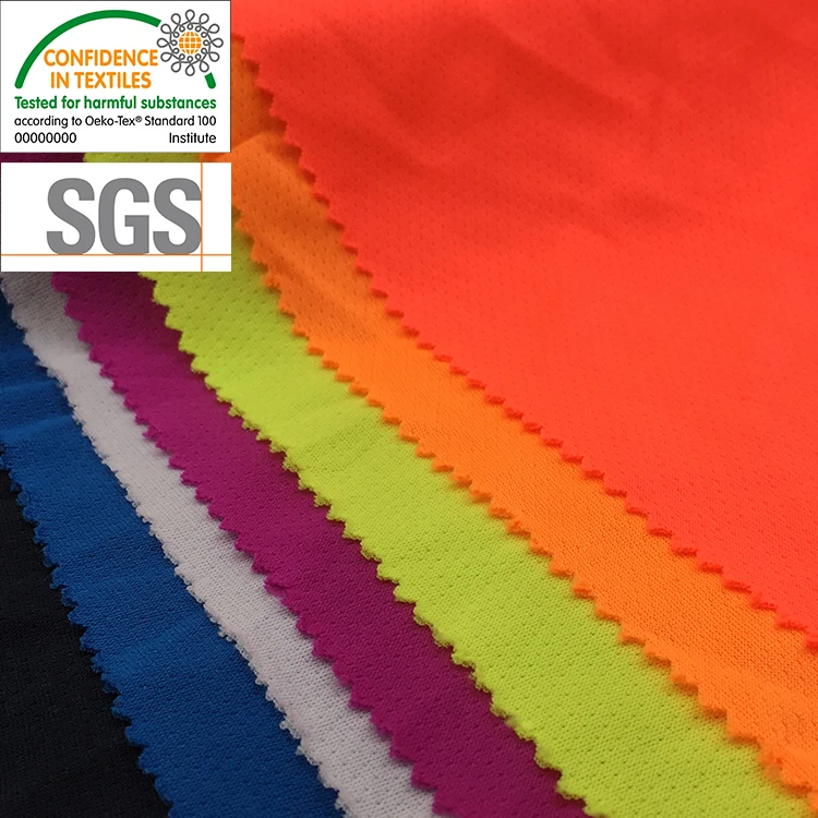 
High Quality 100% Polyester Multi Color Polo Shirt Knit Pique Fabric  (62312637855)