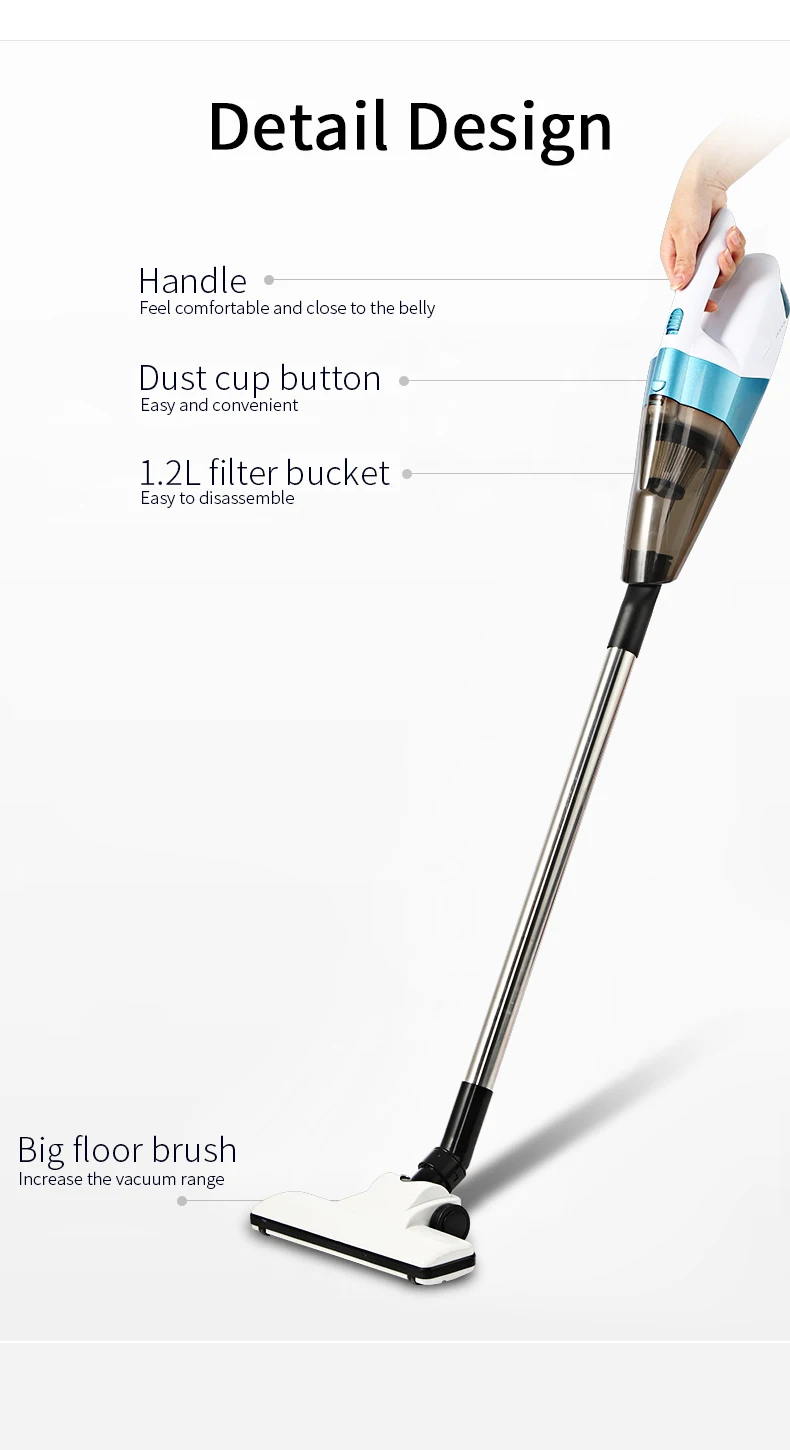 Powerful Household Vacuum Cleaner Rechargeable Wireless Vacuum Cleaner