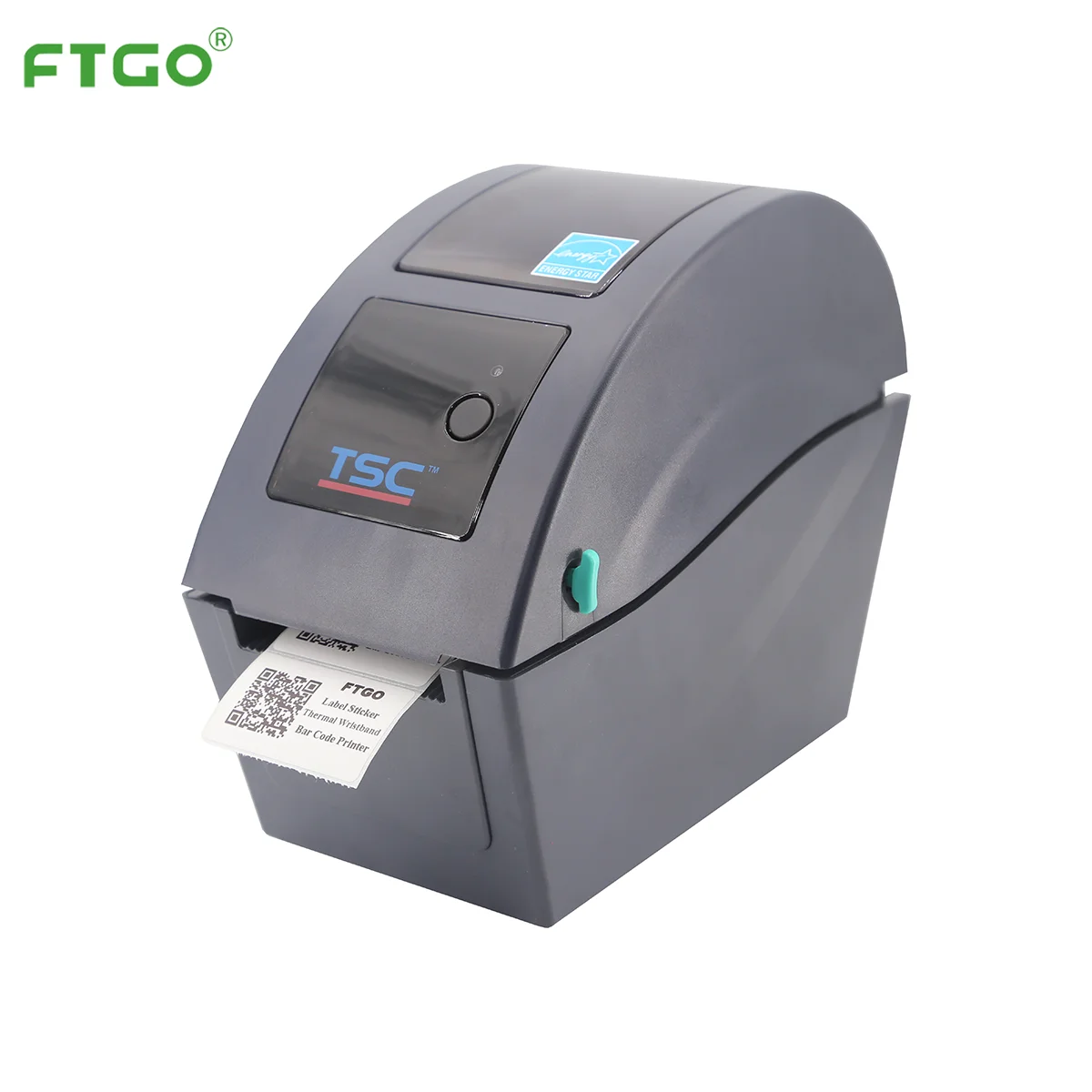 

TSC TDP225 printer barcode direct thermal label printer wristband Thermal Desktop Printer, Black