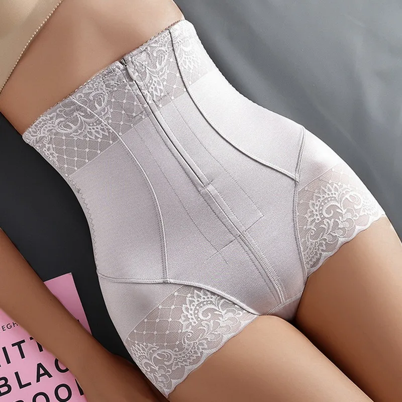 

High Women Body Zip Shaper Panties Slimming Control Shapewear Girdle Underwear Waist Trainer