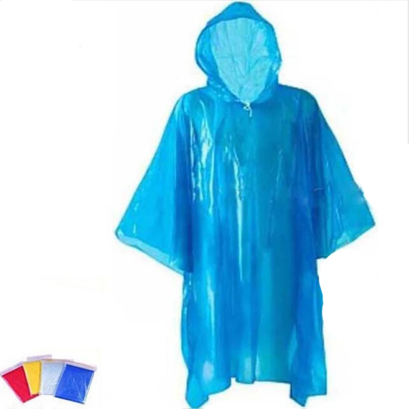 

Custom Logo Printed Disposable Raincoat/Rain Poncho