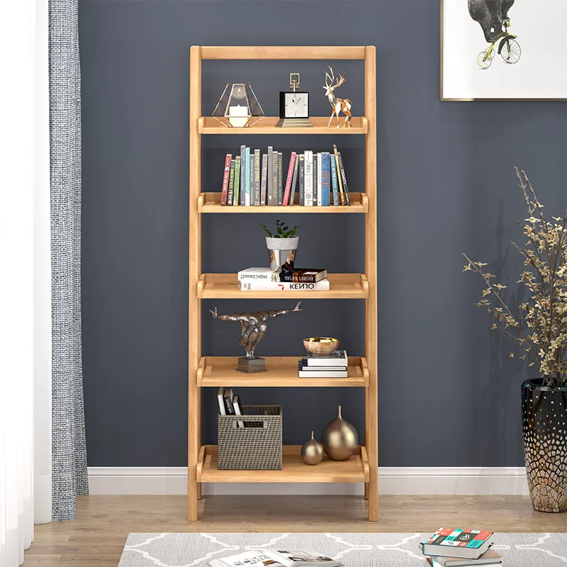 
2020 hot sale modern kids wooden table with study bookshelf for livingroom 