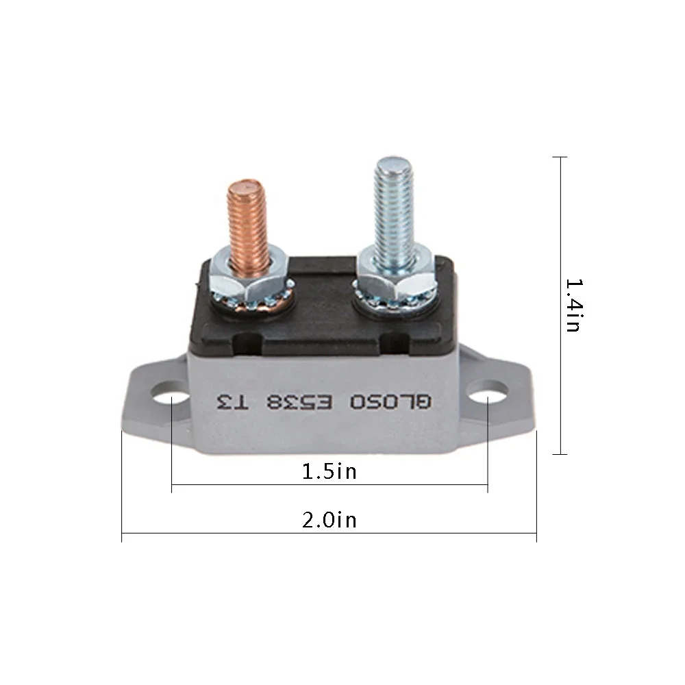 Amomd Mobil 12v/24v,Dapat Diatur Ulang Manual Reset Kasus Plastik ...