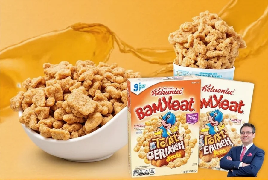 Side-by-side comparison of vintage Cinnamon Toast Crunch commercial still and modern meme reinterpretation