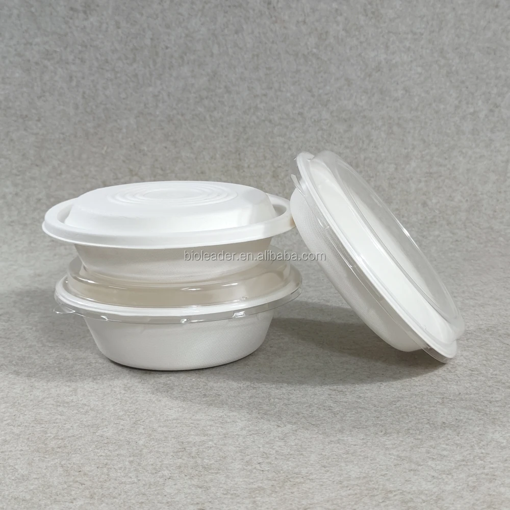 

Eco-Friendly Disposable Recyclable Round Bowl Biodegradable Sugarcane