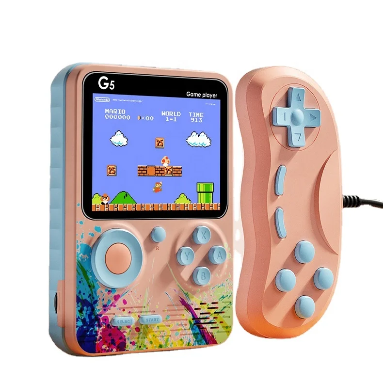 

New Design Game G5 Handheld Game Player 500 in 1 Reminiscent Game Consoles Color Screen Retro Gaming