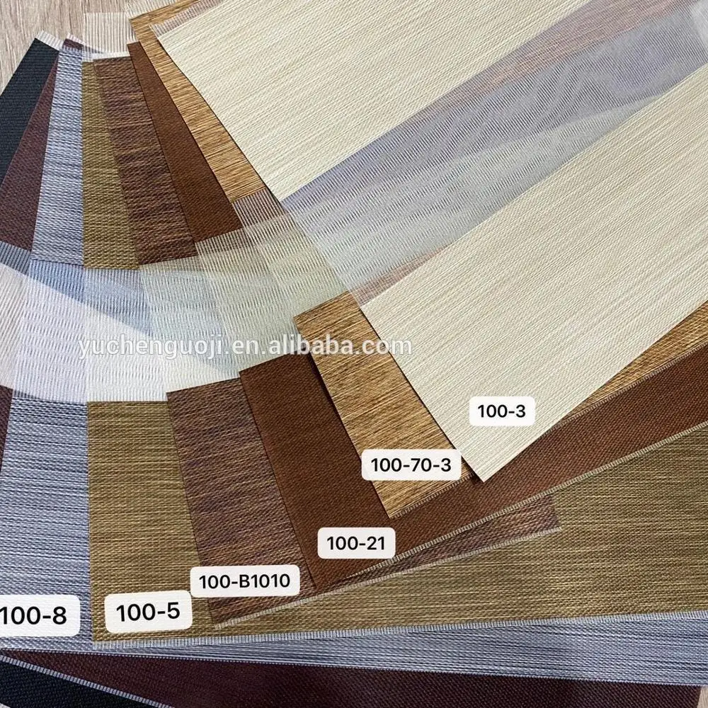 

Zebra Roller Blinds Fabrics / Combination blinds fabric / Blind fabric for zebra blind curtain woindow, Colors