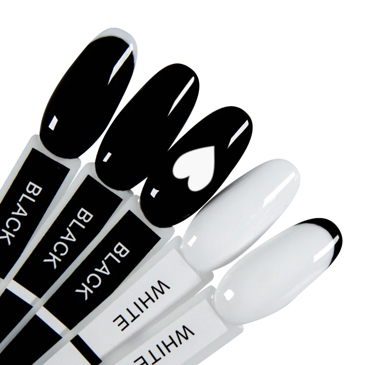 Lehchis Nails Super & White Solid Gel Polish
