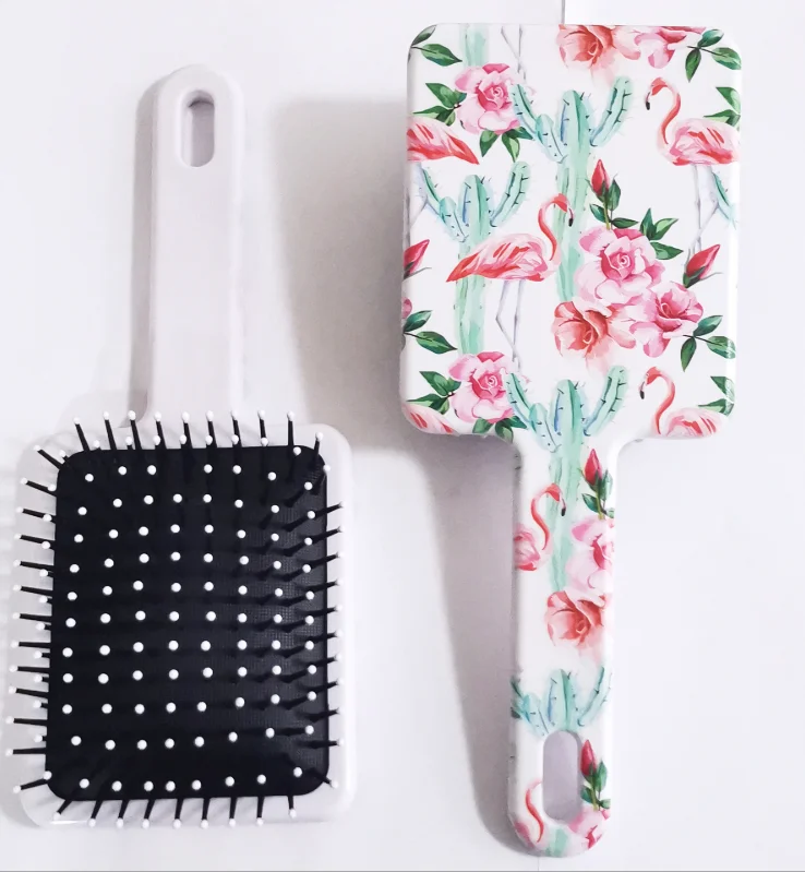 

Beauty Cartoon Pattern Flower Series Air Cushion Comb Hair Massage Comb Anti-Static Comb