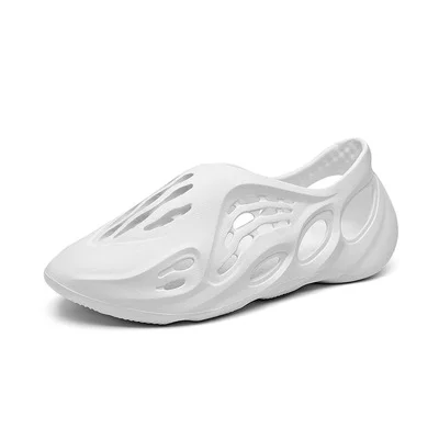 

UMYOGO Men's Yeezy sandals 2021 Custom Unisex Designer Slipper Women Soft Yezzy Slides for Men yeezy foam runne, 6 colors