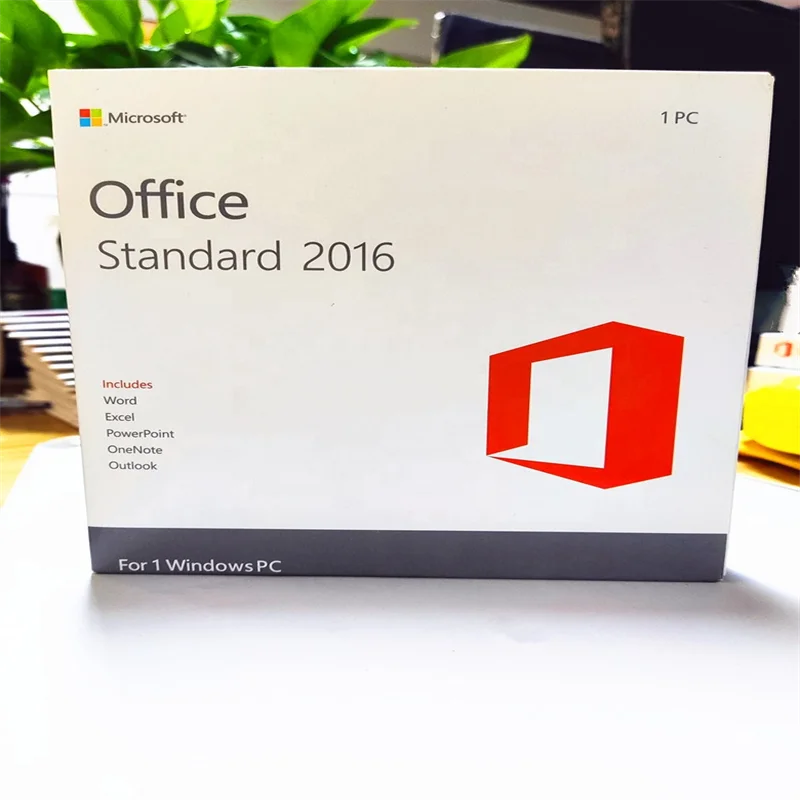 

Wholesale Office 2016 Standard Retail Box with DVD office std 2016
