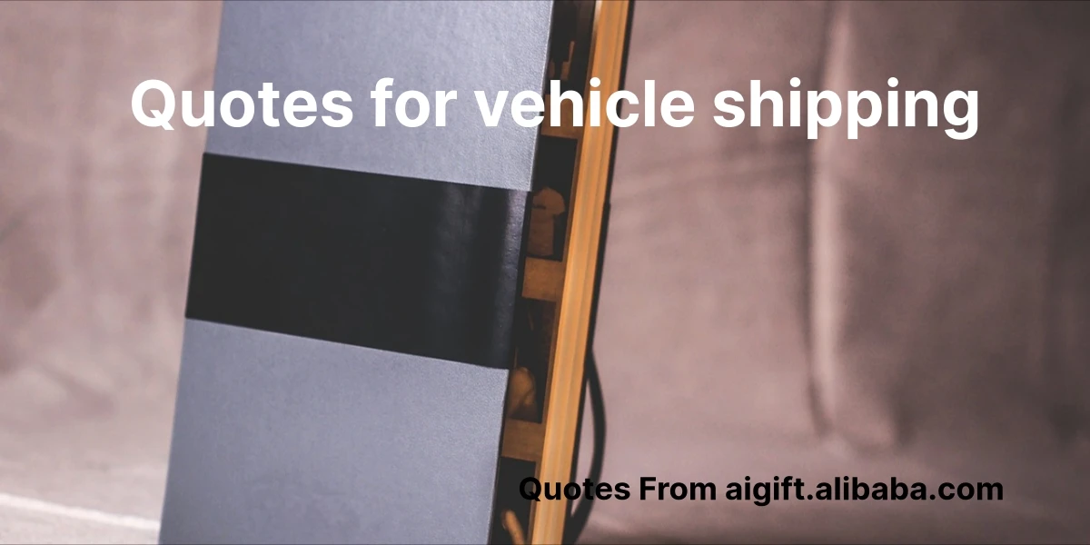 quotes for vehicle shipping